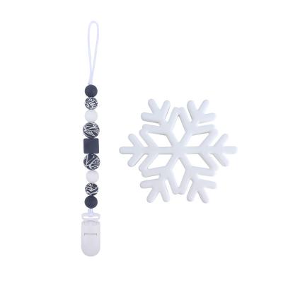 China Soft Toy Food Grade Teether Baby Gift Set Stacker Silicone Baby Teething Teether Toys for sale