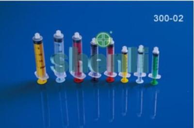 Chine Seringue hypodermique jetable de pp seringue 2ml de 3 parts à vendre
