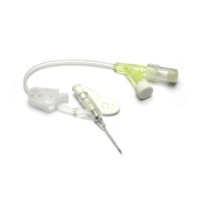 Chine type cathéter de l'aiguille détenu par veine jetable Y de seringue hypodermique de 24G 26G d'Iv à vendre
