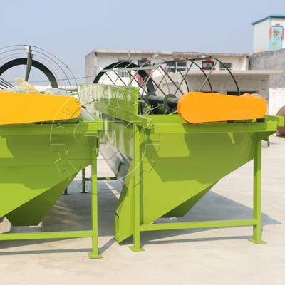Cina Wood sawdust drum sieving machine rotary screener in vendita