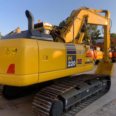 China 2020 Excavadora usada Komatsu PC220 Sua chave para o sucesso no negócio global de construção à venda