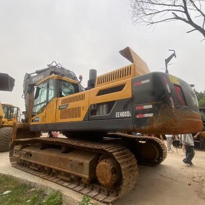 China Excavadora usada de mejor rendimiento Volvo480dl en venta