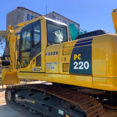 China Used Japan KOMATSU PC220-8 Komatsu 20 Ton Excavator 6920mm Digging Depth for sale