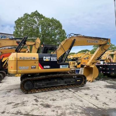 China Gebrauchtes CAT 320GC Caterpillar Bagger 20-Tonnen mittelgroße Grabmaschine Standort bereit zu verkaufen