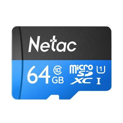 China Netac P500 Pro Plastic Micro SD Card 16G 32G 64G C10 Class 10 , UHS-I High Efficiency , Fast Read Speed Up To 100MB/s for sale
