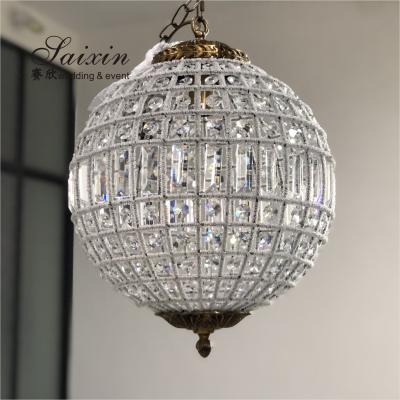 China Round Crystal Ball Chandelier Lighting Fixture Lamp Chandeliers Ceiling 60cm for sale