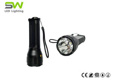 Chine Longue poutre lumière rechargeable de torche de puissance de 1000 lumens d'hauteur avec la lampe-torche en aluminium forte de sécurité de corps pour extérieur à vendre