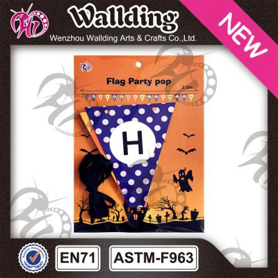 China New Design Kawaii Hanging Triangle Paper Banner for Festival Decoration for sale