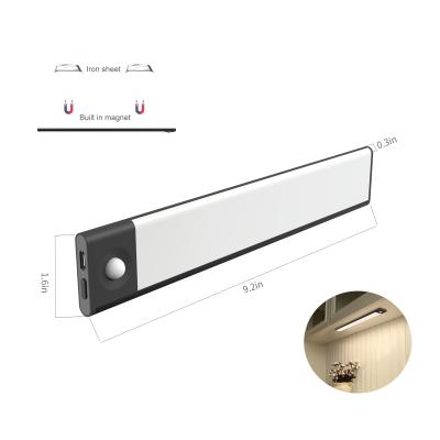 China Eco-friendly Wireless Motion Sensor Lights LED Wardrobe Closet Sensor Light Bedroom Living Room Sensor Night Lights for sale