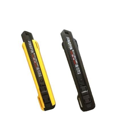 China Quick-Change Factory Directly Sale Plastic 18mm double blade change blade utility knife cutter for sale