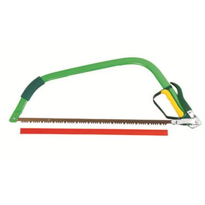 China Wood 24 Inch Bow Saw Tubular Steel Wood Camping Bow Saws for Trees Chrome Alloy Steel Bow Saw Blade for sale