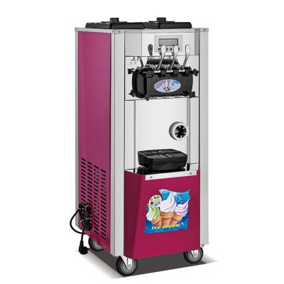 Cina Macchina della macchina del gelato di sapore di morbidezza tre del macchinario dello spuntino 50HZ in vendita
