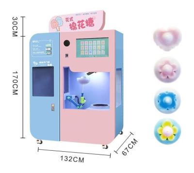 Chine Travail économisant commercial automatique de distributeur automatique de coton de sucrerie à vendre