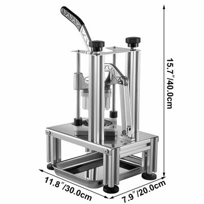 Cina Affettatrice di verdure della frutta degli ss 304 multifunzionali, patata Chopper Machine in vendita