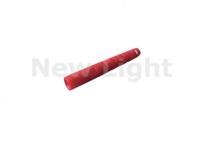 China De Delenst van de rode Kleurenvezel plaatste de Optische Staart 2,0/3,0 Mm Diameter met Hoog Terugkeerverlies Te koop