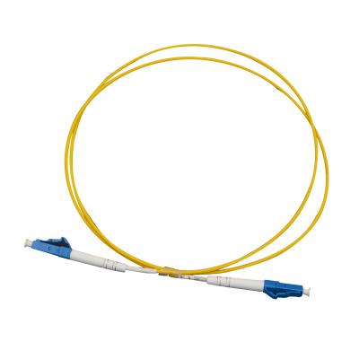 Cina Sc/UPC - PVC di fibra ottica semplice/LSZH/OFNR di giallo del cavo di toppa UPC/di LC MP in vendita
