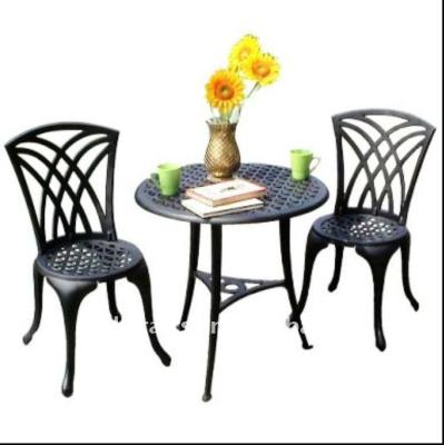 China Garden Set Cast Iron Garden Decor Furniture Table and Chairs for sale