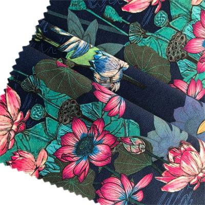 China Pure High Quality Custom Spandex Digital Printing Zuric Fabric Polyester Tank Top Coat Knitting For Dress for sale