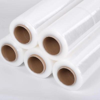 China Moisture Proof Convenient Stretch Film Hand Use Pallet Wrap Film Two End With Dispenser Mount Film for sale