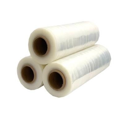 China Pre-stretch moisture proof wrap film with extra strips on both sides for sale