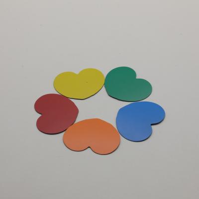China 3M 9448 Flexible Rubber Vinyl Round Magnet Sheet Eco-friendly Self Adhesive Magnetic Disc Around Magnetic Rubber for sale