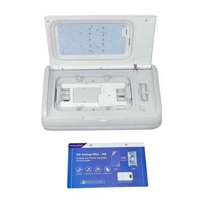 Chine Boîte à lumière UV à durcissement à LED portable Applicateur automatique de film pour téléphone à vendre