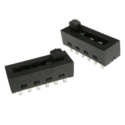 China 5P5T AC 2, 3, 4, 5, and 6 High Temperature Resistant Plastic Sliding Speed Voltage and Current Switch for sale