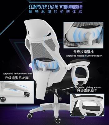 China best racing seat gaming seat with massage lumbar support pc gaming chair with gliding armrest third generation racer for sale
