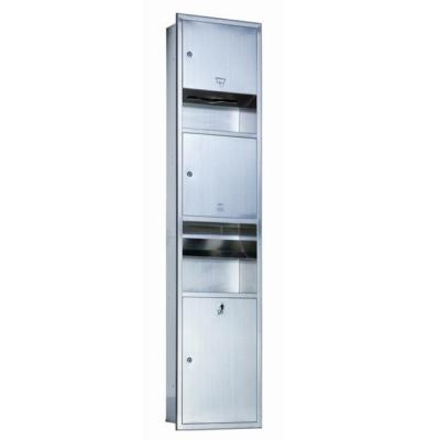 China Metal Element Dispenser Hand Waste Bin Paper Dry Combinations D-738 for sale
