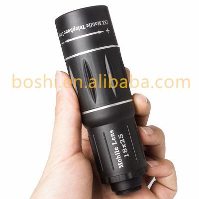 China Suitable for all kinds of mobile phone factory price new product 18x zoom mobile phone camera lens telephoto telescope optical lens for IOS Android mobile phone for sale