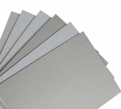 China Recycled Materials Duplex Board Grey back 230g 250gsm 270gsm 350gsm 450gsm Duplex Board for sale