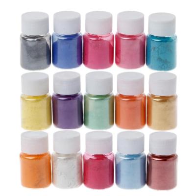 China Pearl Powder 24 Colors Mud Powder DIY Mica Powder Natural Powder Pigments for sale