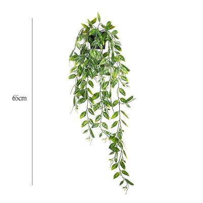 China Modern Decor Hanging Plants, Artificial Potted Plants for Indoor Outdoor Aesthetic Living Room Shelf Decor for sale