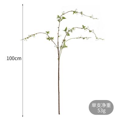 China Natural Real Hot selling high quality gorgeous 100CM snow willow for home decoration for sale