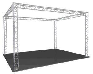 China 1M Design Custom Portable Modular Aluminum Truss Frame Structure for sale