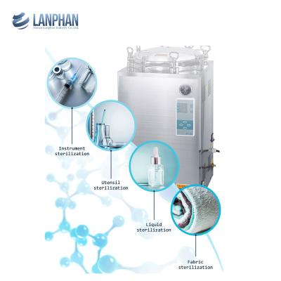 Cina Sterilizzatore verticale ad alta pressione automatico del vapore dell'autoclave di acciaio inossidabile per il fungo in vendita