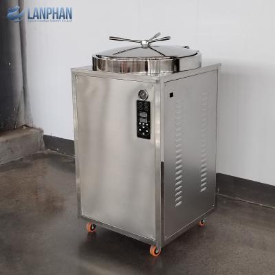 Cina Laboratorio Automazione Verticale Sterilizzatore a Vapore a Pressione Autoclave con 3 cestini in vendita