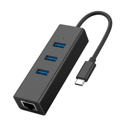 China High Speed LAPTOP Type C to Gigabit Ethernet LAN RJ45 Adapter for sale