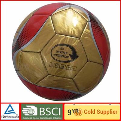 China PU competition multi colors Leather 5# Soccer Ball / official soccer balls for sale