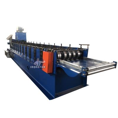China Máquina derecha galvanizada del panel de la costura de la máquina de la techumbre de la costura de la situación del metal PPGI en venta