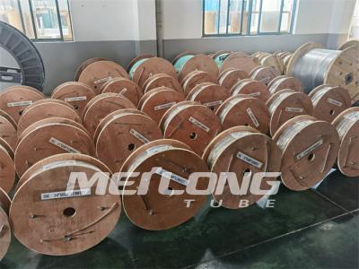 China Clean Bright Hydraulic Thin Capillary Tubes Incoloy 825 Capillary Coiled Tubing for sale