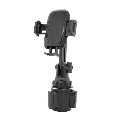 China Universal ABS Car Mobile Phone Holder Mount Adjustable 360 Degree Rotation Gooseneck Car Cup Holder Mobile Phone Cup Holder for sale