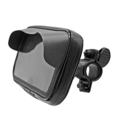 China ABS Waterproof Bike Phone Case Mobile Phone Holder For Bicycle 360 Rotation Handsfree Waterproof Phone Holder And Bag For Bicycle for sale