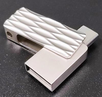 China Metal Type C OTG3.1 3.0 U Disk Drive 32GB 64GB 128GB 256GB Dual Port Flash Memory Drives, High Speed Reading and Writing for sale