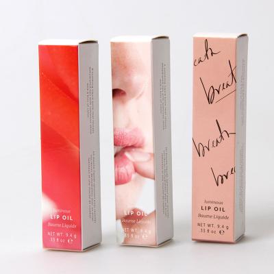 Chine Boîte de empaquetage cosmétique de papier de impression faite sur commande de pliage pour le rouge à lèvres à vendre