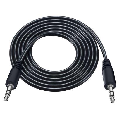 China Latest Design Premium Quality Single PVC Black White Phone Speaker Audio Cable For Phone for sale