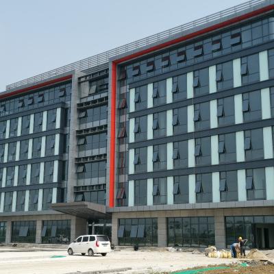 China Edifício do Hospital Alumínio Vidro Cortina Parede fachada Design moderno à venda