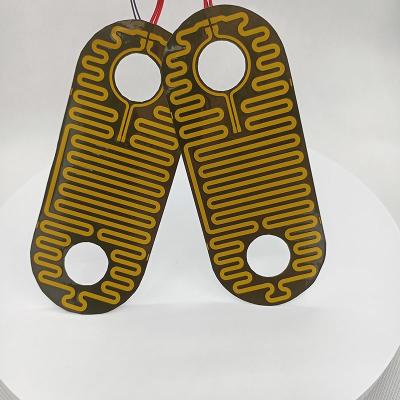 China 60×150mm Polyimide Film Heater For Warm Palace Belt Massager for sale