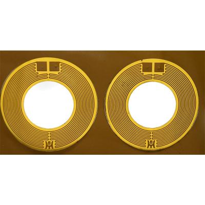 China Polyimide Film Flexible Heating Element -40 to 260 Degree Heated Object for sale