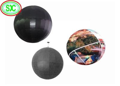 China Van de het Scherm Binnenbal van de 360 Graad het Flexibele Openlucht reclame Geleide Vertoning Gebied P4.8 Te koop